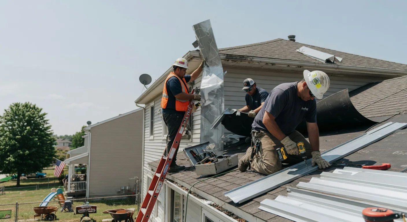 Metal Roof Repair in Alleman, IA